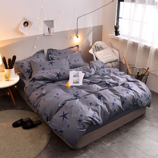 wensd 06 cotton simple bedding sets quality luxury soft comfortab duvet cover+flat sheet+pillowcases home textile-bedlinen
wensd 06 cotton simple bedding sets quality luxury soft comfortab duvet cover+flat sheet+pillowcases home textile-bedlinen
