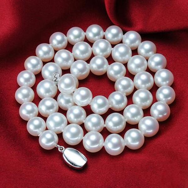 joyerÃa fina brillante natural 11-12 mm blanco collar de perlas de agua dulce enviar mamá broche de plata, Silver
joyerÃa fina brillante natural 11-12 mm blanco collar de perlas de agua dulce enviar mamá broche de plata, Silver