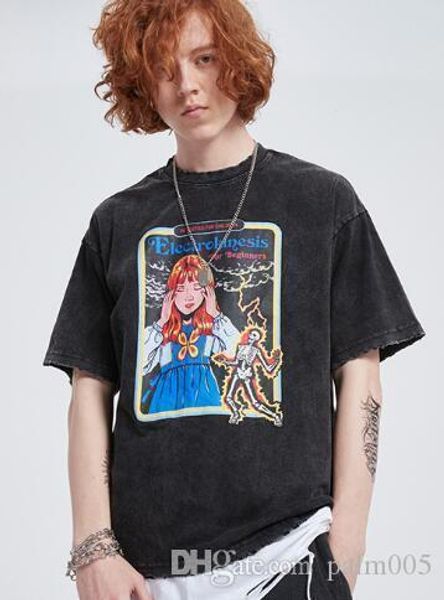 2020 european american street tide brand round neck tshirt comic printing loose retro high street t-shirt comfortable wild t-shirts, White;black
2020 european american street tide brand round neck tshirt comic printing loose retro high street t-shirt comfortable wild t-shirts, White;black