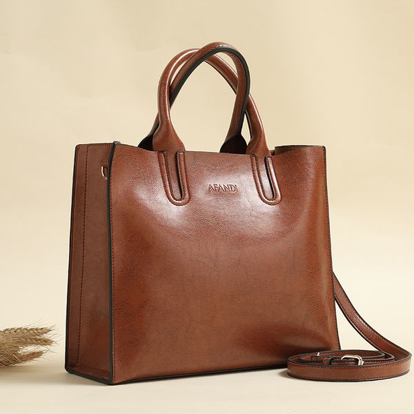 new fashion all-around oil wax leather women's bag fashion casual women's handbag single shoulder bag messenger
new fashion all-around oil wax leather women's bag fashion casual women's handbag single shoulder bag messenger