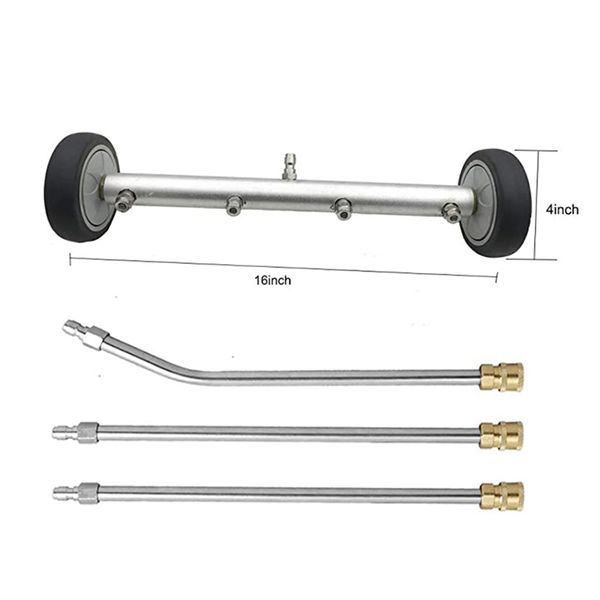 pressure washer undercarriage cleaner - 16 inch water broom, 2in1 power washer attachments, ,with 45 degree angled wand 4000 psi
pressure washer undercarriage cleaner - 16 inch water broom, 2in1 power washer attachments, ,with 45 degree angled wand 4000 psi