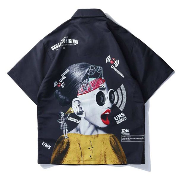 shirts men funny letter print male shirts thin casual short sleeve shirt fashion couple college style summer streetwear, White;black
shirts men funny letter print male shirts thin casual short sleeve shirt fashion couple college style summer streetwear, White;black
