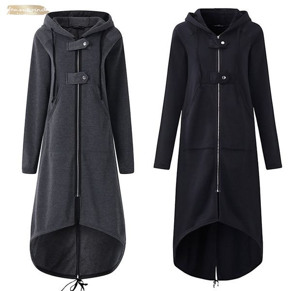 long casual sleeve hooded trench coat black clothes plus size 5xl velvet long coat women overcoat zipper, Tan;black
long casual sleeve hooded trench coat black clothes plus size 5xl velvet long coat women overcoat zipper, Tan;black