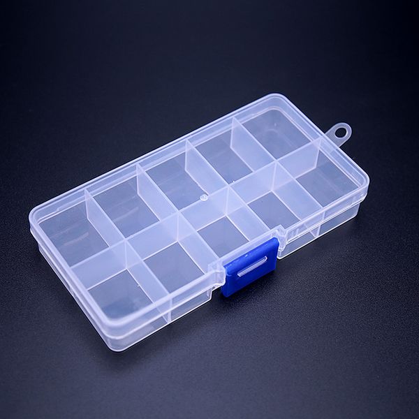 10 grid plastic transparent jewelry medicine pills nail art tips storage showing organizer container display box storage box / part box
10 grid plastic transparent jewelry medicine pills nail art tips storage showing organizer container display box storage box / part box