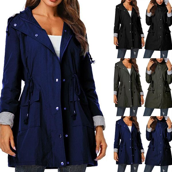 new women long sleeve windbreaker waterproof hiking warm raincoat lightweight sports winter outdoor button pocket hooded jacket, Tan;black
new women long sleeve windbreaker waterproof hiking warm raincoat lightweight sports winter outdoor button pocket hooded jacket, Tan;black