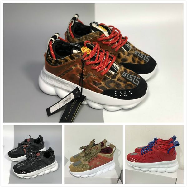 2020 chain reaction shoes men versace women sneakers runner snow leopard black white suede leather fashion trainers shoes eur 36-46
2020 chain reaction shoes men versace women sneakers runner snow leopard black white suede leather fashion trainers shoes eur 36-46