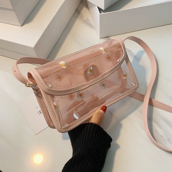 new original design fashion shoulder bag & daisy transparent bag width 21cm height 13cm thickness 6cm
new original design fashion shoulder bag & daisy transparent bag width 21cm height 13cm thickness 6cm