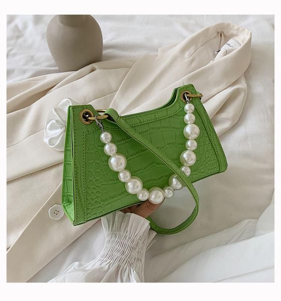 crocodile pattern tote bag armpit bag 2020 high-quality pu leather women's handbag pearl portable travel shoulder
crocodile pattern tote bag armpit bag 2020 high-quality pu leather women's handbag pearl portable travel shoulder