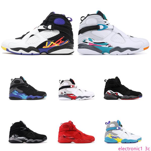 air 8 basketball shoes valentines day white aqua south beach chrome aqua countdown pack peat sports sneakers size 7-13, Black;green
air 8 basketball shoes valentines day white aqua south beach chrome aqua countdown pack peat sports sneakers size 7-13, Black;green