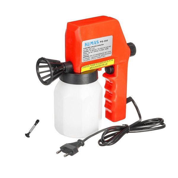 electric spray gun home diy paint 200ml/min spray 0.8mpa gun 0.4~0.6a 600ml multi-function 75w 0.7kg 50hz
electric spray gun home diy paint 200ml/min spray 0.8mpa gun 0.4~0.6a 600ml multi-function 75w 0.7kg 50hz