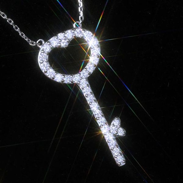 modyle silver color cz zircon crystal love heart key pendant necklace for women gift 45cm chain collares jewelry
modyle silver color cz zircon crystal love heart key pendant necklace for women gift 45cm chain collares jewelry