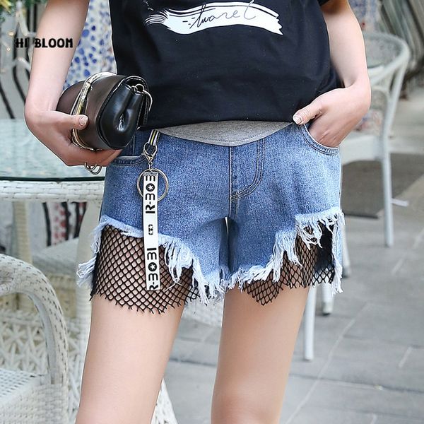 fashion short maternity black mesh jeans pants for pregnant women clothing keyring pregnancy clothes abdomen shorts belly jeans, White
fashion short maternity black mesh jeans pants for pregnant women clothing keyring pregnancy clothes abdomen shorts belly jeans, White