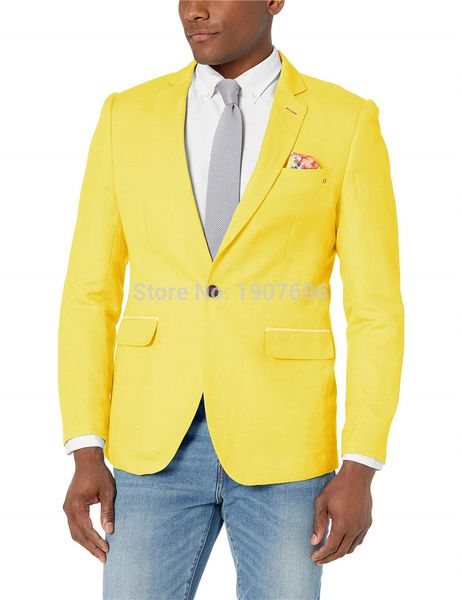 yellow single men blazer for prom man suit jacket notched lapel one button new fashion coat foviva style 072202, White;black
yellow single men blazer for prom man suit jacket notched lapel one button new fashion coat foviva style 072202, White;black