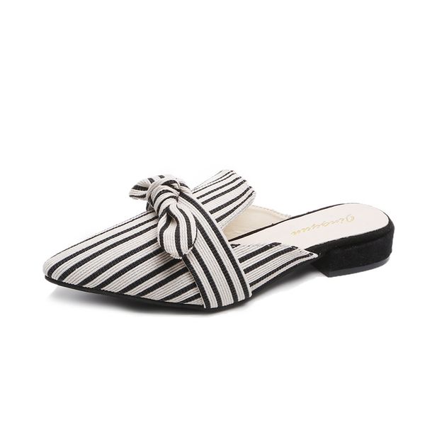 slippers women's shoes bow head fashion cusp comfortable thick heel non-slip outdoor, Black
slippers women's shoes bow head fashion cusp comfortable thick heel non-slip outdoor, Black