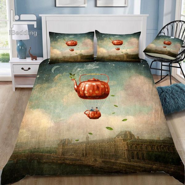 for two at dusk 3d bedding set printed duvet cover set king twin size