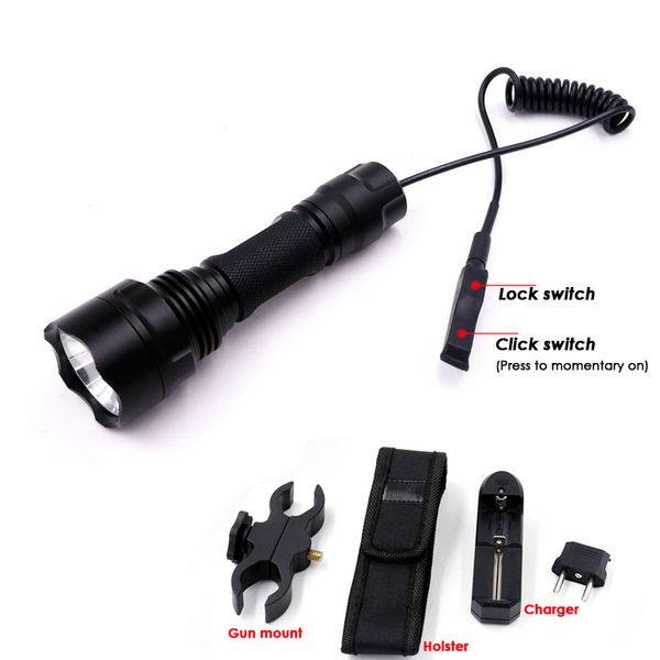 flashlights torches c2 cree xml2 u3 led hunting rifle torch sgun lighting s gun mount+tactical mount+remote switch+charger+holster
flashlights torches c2 cree xml2 u3 led hunting rifle torch sgun lighting s gun mount+tactical mount+remote switch+charger+holster