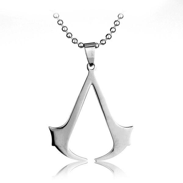 assassins creed ezio pendant titanium unity stainless steel metal necklace bead chain for men women wholesale drop-shipping, Silver
assassins creed ezio pendant titanium unity stainless steel metal necklace bead chain for men women wholesale drop-shipping, Silver