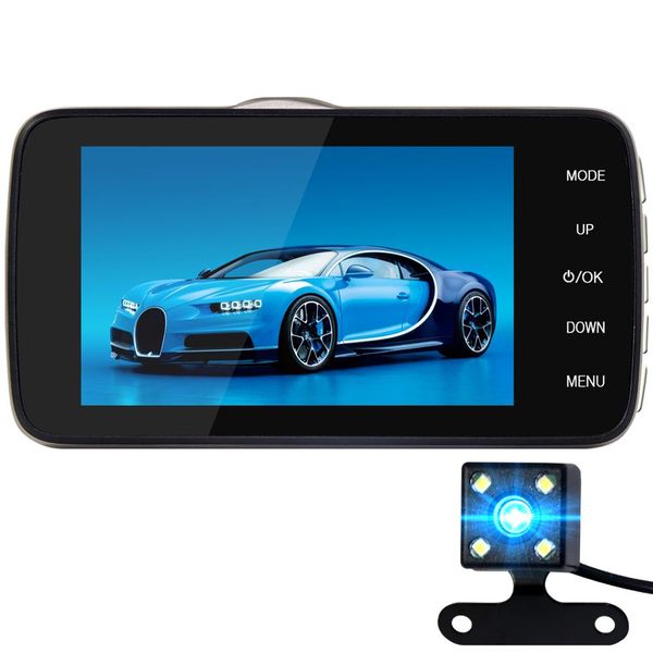 hd dual lens dash cam 4 inch car dvr with rear view camera av-in g-sensor night version auto video recorder
hd dual lens dash cam 4 inch car dvr with rear view camera av-in g-sensor night version auto video recorder