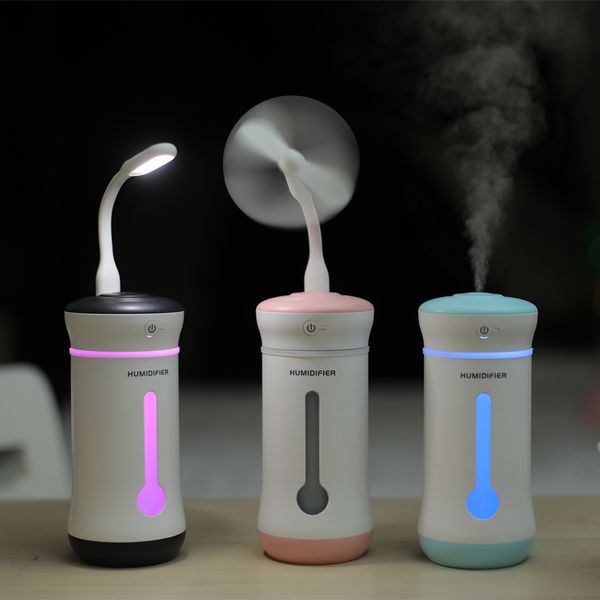 300ml new 3 in 1 air humidifier with mi t fan and led light ultra onic e ential oil diffu er for home office car
300ml new 3 in 1 air humidifier with mi t fan and led light ultra onic e ential oil diffu er for home office car