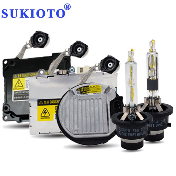 sukioto hid xenon headlight kit 55w xenon d2s 5500k d4s d2r d4r ballast conversion kit d2s super vision +60% hid headlamp
sukioto hid xenon headlight kit 55w xenon d2s 5500k d4s d2r d4r ballast conversion kit d2s super vision +60% hid headlamp