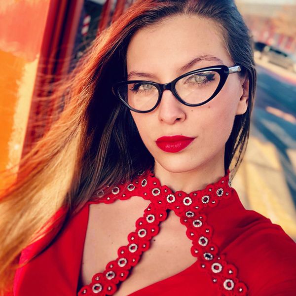 bluemoky fashion glasses frame women retro optical prescription glasses eyewear cat eye eyeglasses frames 2019 bt3022, Black
bluemoky fashion glasses frame women retro optical prescription glasses eyewear cat eye eyeglasses frames 2019 bt3022, Black