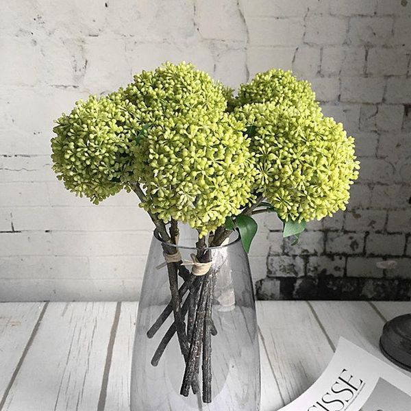 luxury oatmeal ball flowers plastic fake plants for spring home garden decoration floral artificial flowers 3pcs bunch
luxury oatmeal ball flowers plastic fake plants for spring home garden decoration floral artificial flowers 3pcs bunch