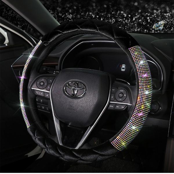 2019 high fashion plush colorful crystal car interior steering wheel cover ladies interior car decorations
2019 high fashion plush colorful crystal car interior steering wheel cover ladies interior car decorations