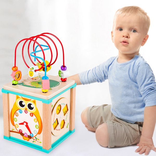 baby wooden montessori toys around bead maze shape recognition cartoon clock learning educational toys for children math toys
baby wooden montessori toys around bead maze shape recognition cartoon clock learning educational toys for children math toys