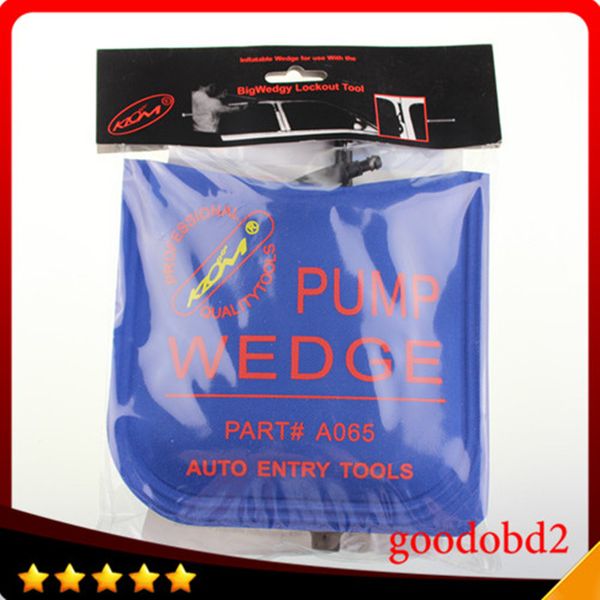 

klom pump wedge locksmith tools auto air wedge airbag tool set lock pick set open car door lock medium blue color 10pcs/bags