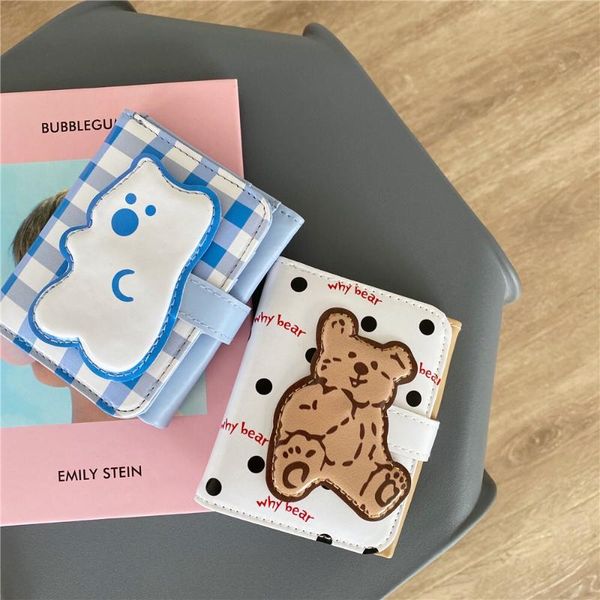 bentoy milkjoy korea fashion new women wallets bear dog wallet girls coin purse ins korea hasp card holder three fold purses, White
bentoy milkjoy korea fashion new women wallets bear dog wallet girls coin purse ins korea hasp card holder three fold purses, White