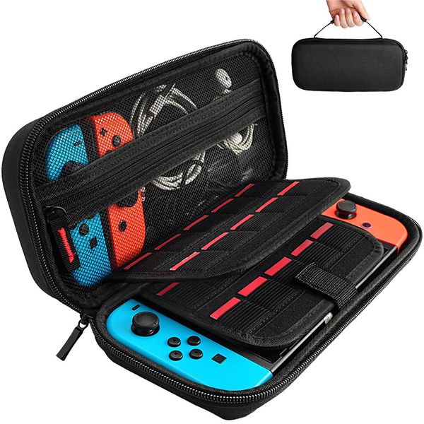 hestia goods switch carrying case compatible with nintendo switch - 20 game cartridges protective hard shell travel carrying case pouch
hestia goods switch carrying case compatible with nintendo switch - 20 game cartridges protective hard shell travel carrying case pouch
