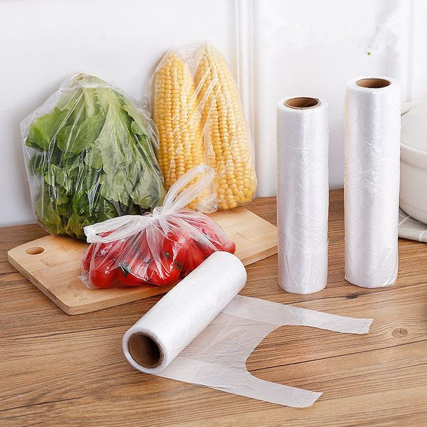 disposable vest design storage grip seal bag wrap plastic bags fresh versatile home kitchen organization 100 pcs/ roll
disposable vest design storage grip seal bag wrap plastic bags fresh versatile home kitchen organization 100 pcs/ roll