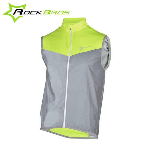 rockbros safety reflective vest bicycle jersey jacket cycling sleeveless men night running bike breathable windproof coat, Black
rockbros safety reflective vest bicycle jersey jacket cycling sleeveless men night running bike breathable windproof coat, Black