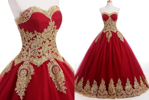burgundy tulle gold lace quinceanera prom dresses sweetheart neckline sleeveless designer long sweet 16 dress vastidos de dress, Blue;red
burgundy tulle gold lace quinceanera prom dresses sweetheart neckline sleeveless designer long sweet 16 dress vastidos de dress, Blue;red