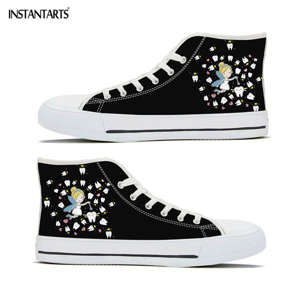 instantarts cartoon dentistry printing women flats shoes high canvas shoes students casual footwear walking sneakers light, Black
instantarts cartoon dentistry printing women flats shoes high canvas shoes students casual footwear walking sneakers light, Black