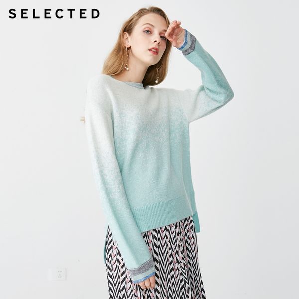 selected women's bright yarn loose fit gradient knitted sweater s|419113503, White;black
selected women's bright yarn loose fit gradient knitted sweater s|419113503, White;black