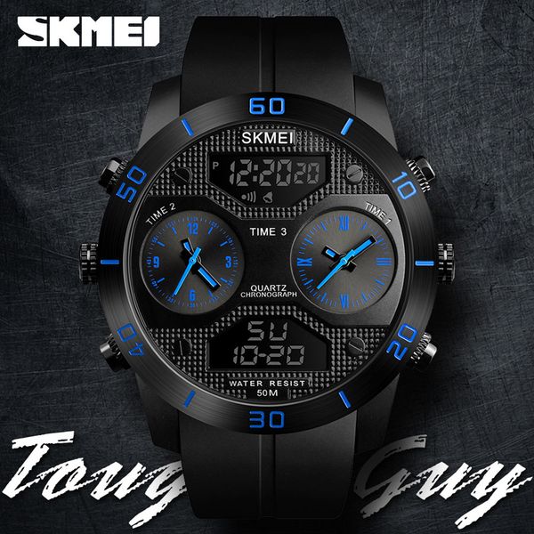 skmei men's digital quartz wrist watch man 50m waterproof digital sports men watch el light week alarm wristwatches 1355, Slivery;brown
skmei men's digital quartz wrist watch man 50m waterproof digital sports men watch el light week alarm wristwatches 1355, Slivery;brown