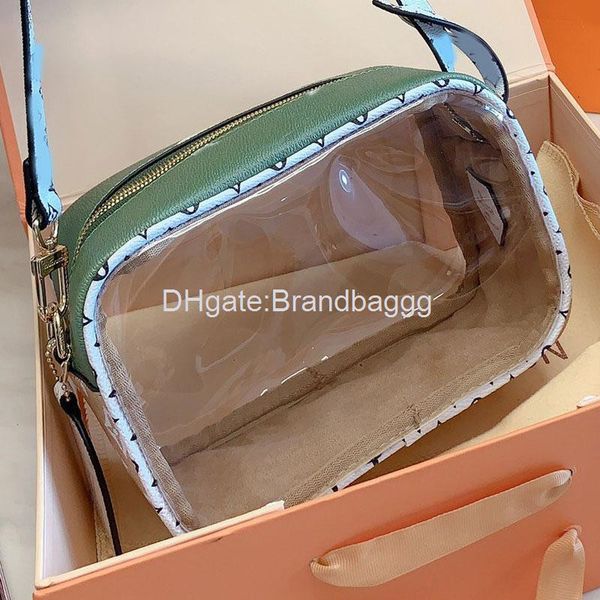 2020 fashion crossbody bag designer cosmetic bag women bags luxury transparent clear pvc letter women camera bags patchwork jelly bag with b
2020 fashion crossbody bag designer cosmetic bag women bags luxury transparent clear pvc letter women camera bags patchwork jelly bag with b