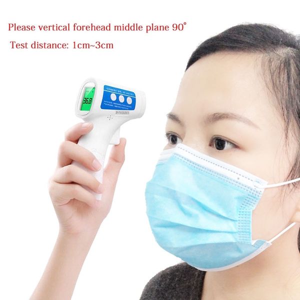 2020 muti-fuction baby digital termomete infrared forehead body thermometer gun non-contact temperature measurement device, Black;white 
2020 muti-fuction baby digital termomete infrared forehead body thermometer gun non-contact temperature measurement device, Black;white