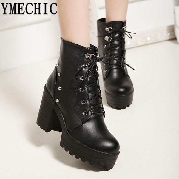 lace up cross tied platform high heels ankle boots for women white black blue block heel shoes punk gothic combat boots
lace up cross tied platform high heels ankle boots for women white black blue block heel shoes punk gothic combat boots