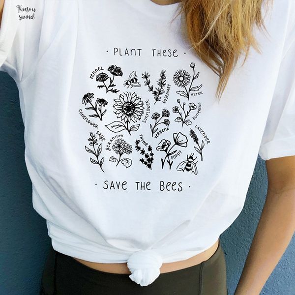 plant these t shirt floral print tee save the flutter sleeve yellow plus size tumblr plant trees drop shipping, White
plant these t shirt floral print tee save the flutter sleeve yellow plus size tumblr plant trees drop shipping, White