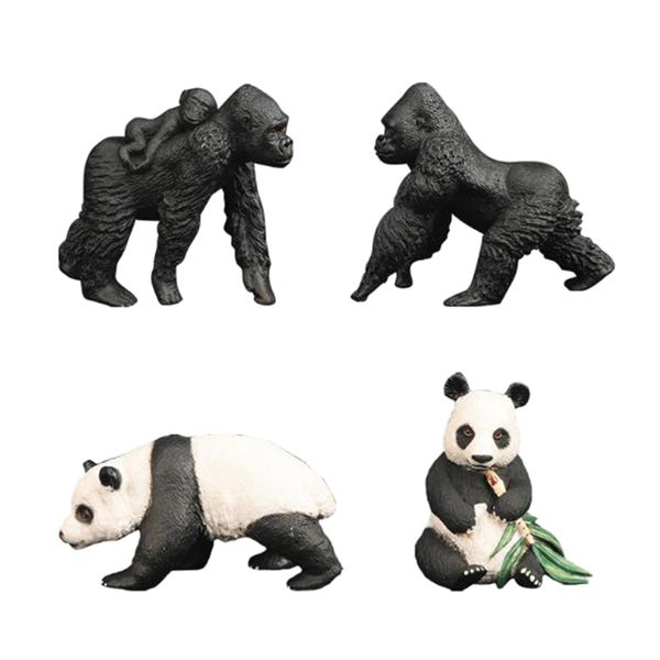 4 piece wildlife animals action figure, realistic animals action model (orangutan and panda
4 piece wildlife animals action figure, realistic animals action model (orangutan and panda