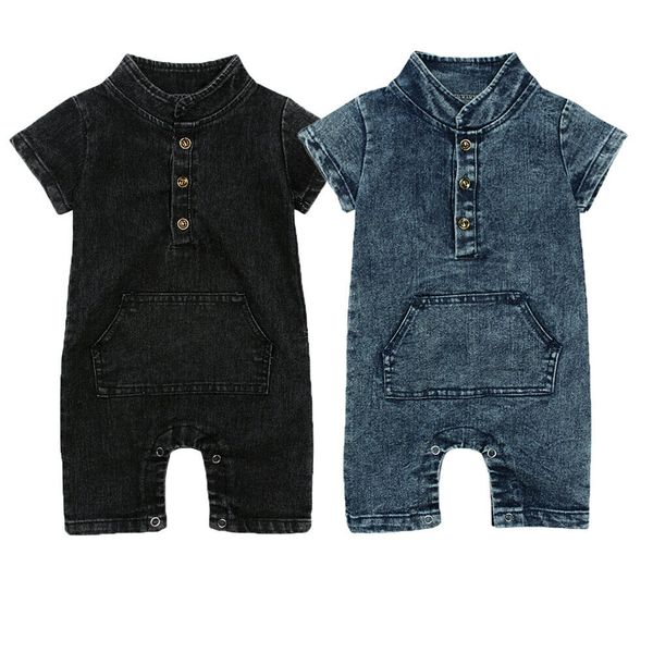 kid baby boy girl summer denim short sleeves romper jumpsuit short sunsuit denim casual clothing, Blue
kid baby boy girl summer denim short sleeves romper jumpsuit short sunsuit denim casual clothing, Blue