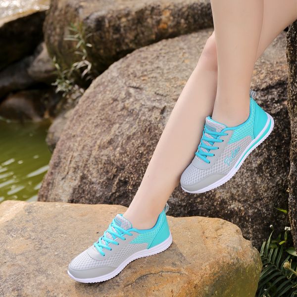 women shoes mesh breathable running shoes