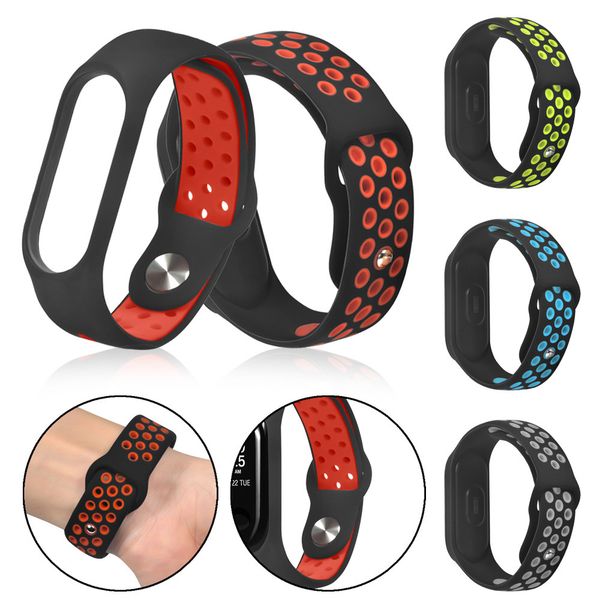 2018 new replacement ventilate sport soft wristband wrist strap for mi band 3 #ne808, Black;brown
2018 new replacement ventilate sport soft wristband wrist strap for mi band 3 #ne808, Black;brown