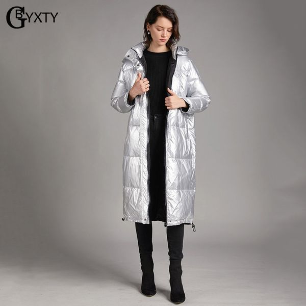 gbyxty plus size 7xl hooded waterproof long down coat 2019 winter women thick duck down jacket big size feather overcoat 1810, Black
gbyxty plus size 7xl hooded waterproof long down coat 2019 winter women thick duck down jacket big size feather overcoat 1810, Black