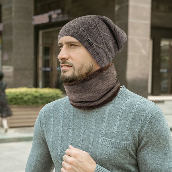 2019 trendy vintage men's winter hat cap knitted hat scarf winter cap men wool mens hats snow fashion casual chapeu #3, Blue;gray
2019 trendy vintage men's winter hat cap knitted hat scarf winter cap men wool mens hats snow fashion casual chapeu #3, Blue;gray