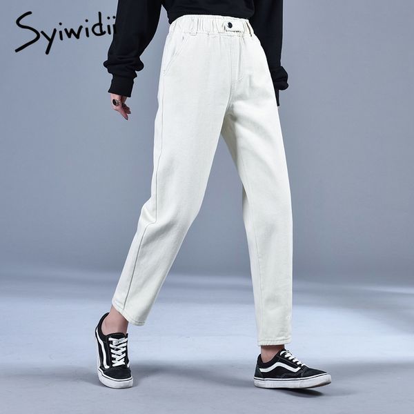 white high waist boyfriend jeans for women loose harem pants mom jeans korean fashion street style streetwear 2019 dropshipping, Blue
white high waist boyfriend jeans for women loose harem pants mom jeans korean fashion street style streetwear 2019 dropshipping, Blue