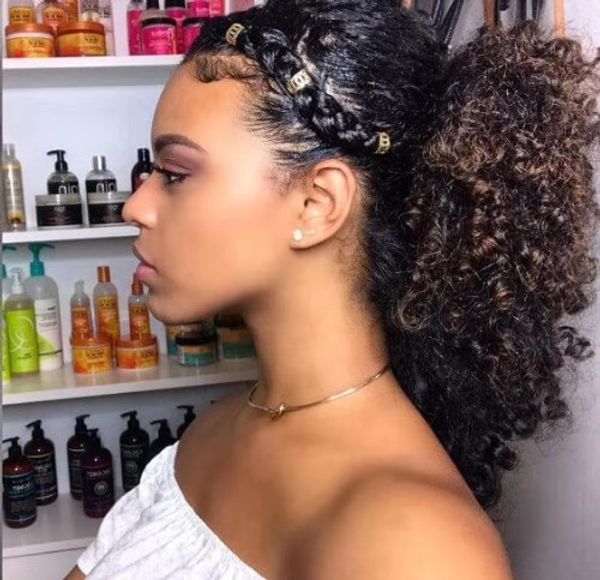 natural color kinky curly drawstring ponytail human hair dyeable 100g 120g 140g 160g 1pcs ship, Black
natural color kinky curly drawstring ponytail human hair dyeable 100g 120g 140g 160g 1pcs ship, Black
