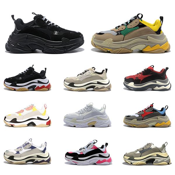 fashion triple s shoes men women platform vintage sneakers black white mens womens trainers casual sports sneakers 36-45
fashion triple s shoes men women platform vintage sneakers black white mens womens trainers casual sports sneakers 36-45